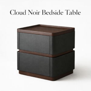 Cloud Noir Bedside Table