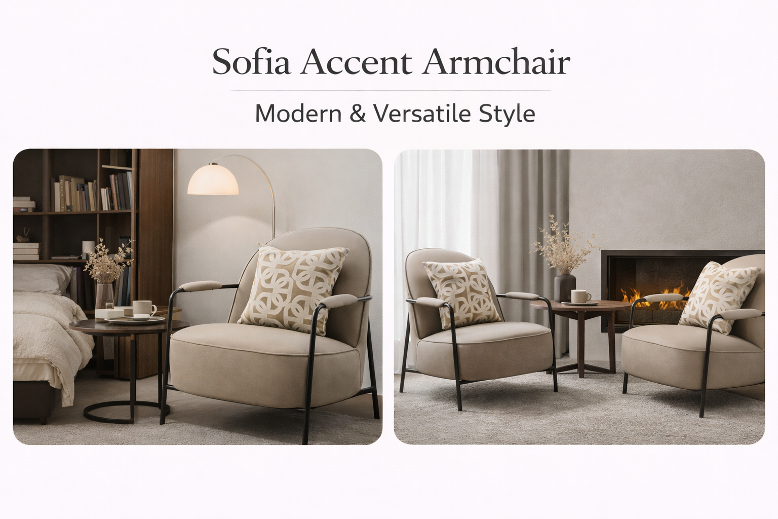 Sofia Accent Armchair - Image 3