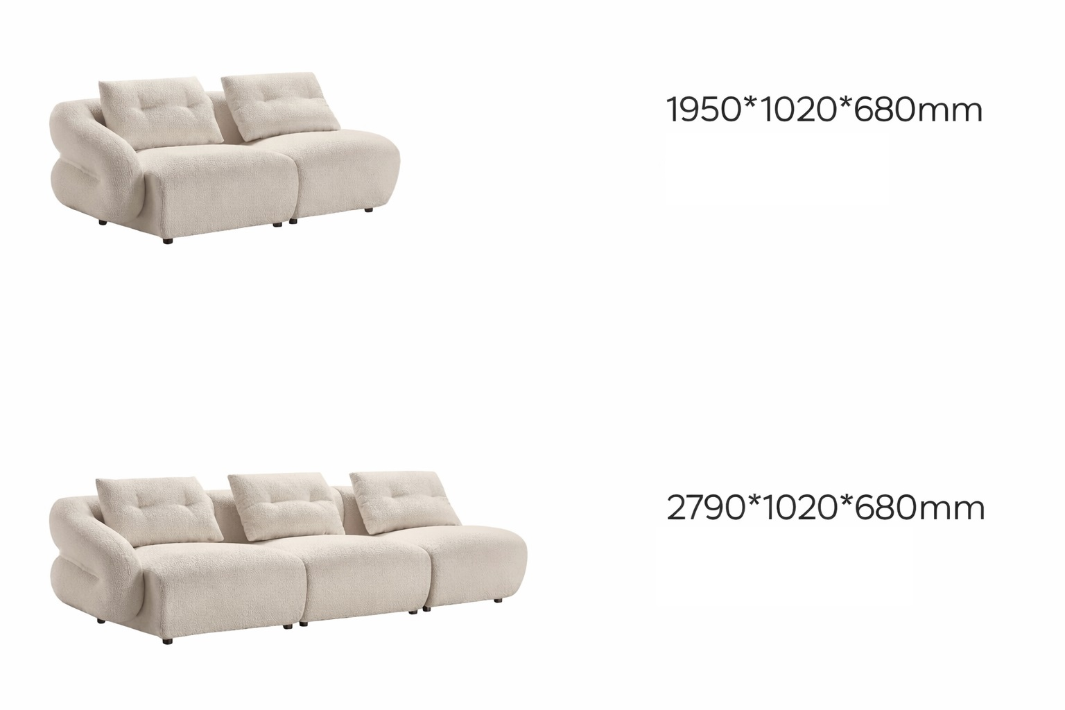 Cloud Curve Sofa - Image 8
