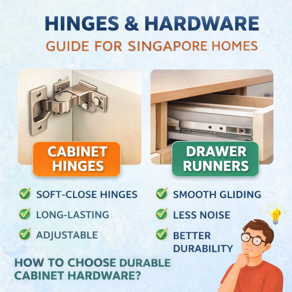 Hinges & Hardware Guide for Singapore Homes (2026)