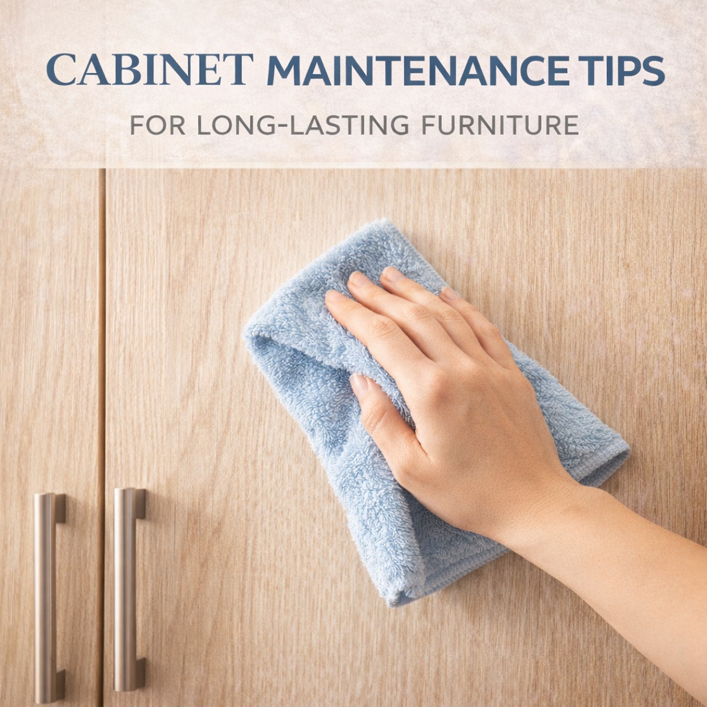 Cabinet Maintenance Tips for Long-Lasting Furniture (Singapore Guide 2026)