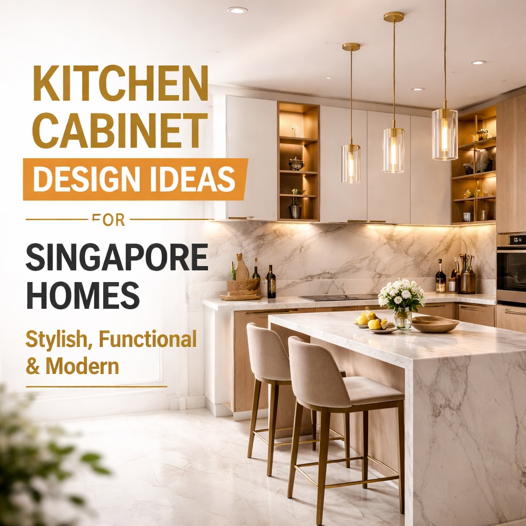 Kitchen Cabinet Design Ideas for Singapore Homes (2026 Guide)