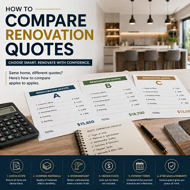 How to Compare Renovation Quotes (Singapore Guide)