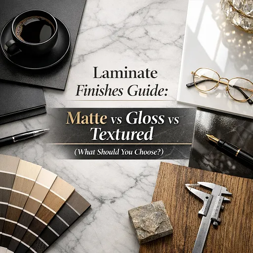 Laminate Finishes Guide: Matte vs Gloss vs Textured (What Should You Choose?)