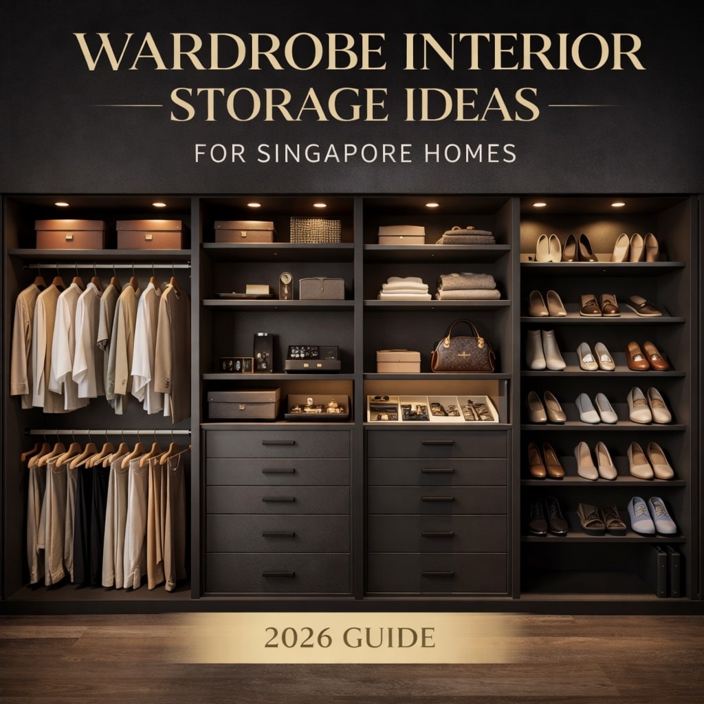 Wardrobe Interior Storage Ideas for Singapore Homes (2026 Guide)